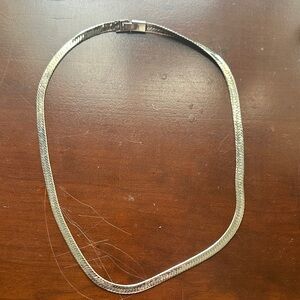 Silver Snake Chain Necklace